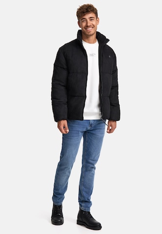 INDICODE JEANS Winterjas 'Graville' in Zwart
