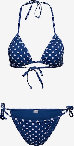Triangolo Bikini 'ONLMaseille' di ONLY in blu: frontale