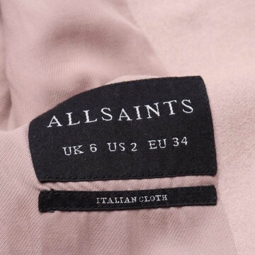 All Saints Spitalfields Winterjacke / Wintermantel XS in Pink