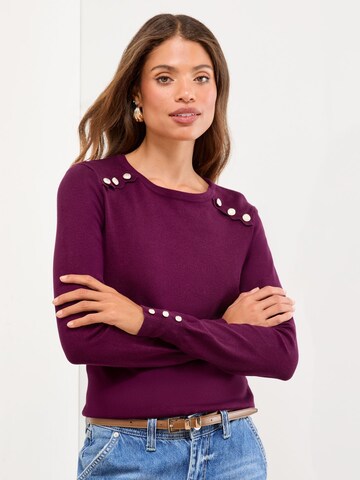 Pulover de la Lipsy pe roșu: față