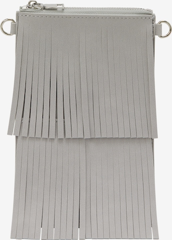 Sac à bandoulière IZIA en gris : devant