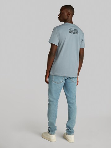 pilka Calvin Klein Jeans Marškinėliai