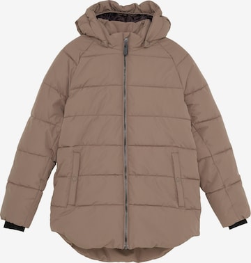 Cappotto ' COJacket - Quilt & Long ' di COLOR KIDS in marrone: frontale