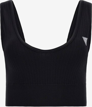 GUESS Sports Top in Black: front