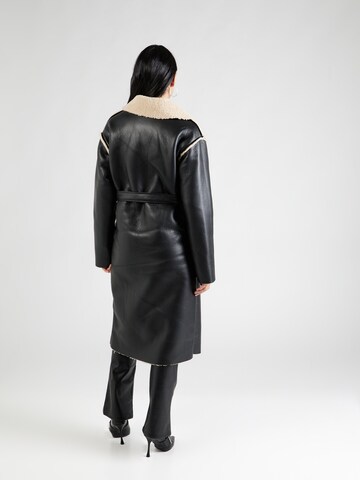 BRAVE SOUL Between-Seasons Coat in Black