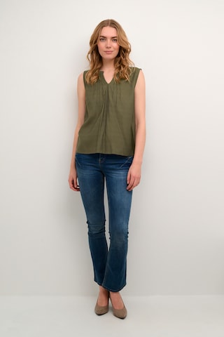 Cream - Blusa 'Liselin' en verde