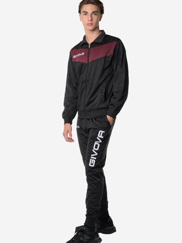 Completo sportivo 'Tuta sportiva Unisex Givova Visa in triacetato TR018 TUTA VISA TRIACETATO GIVOVA' di Givova in rosso