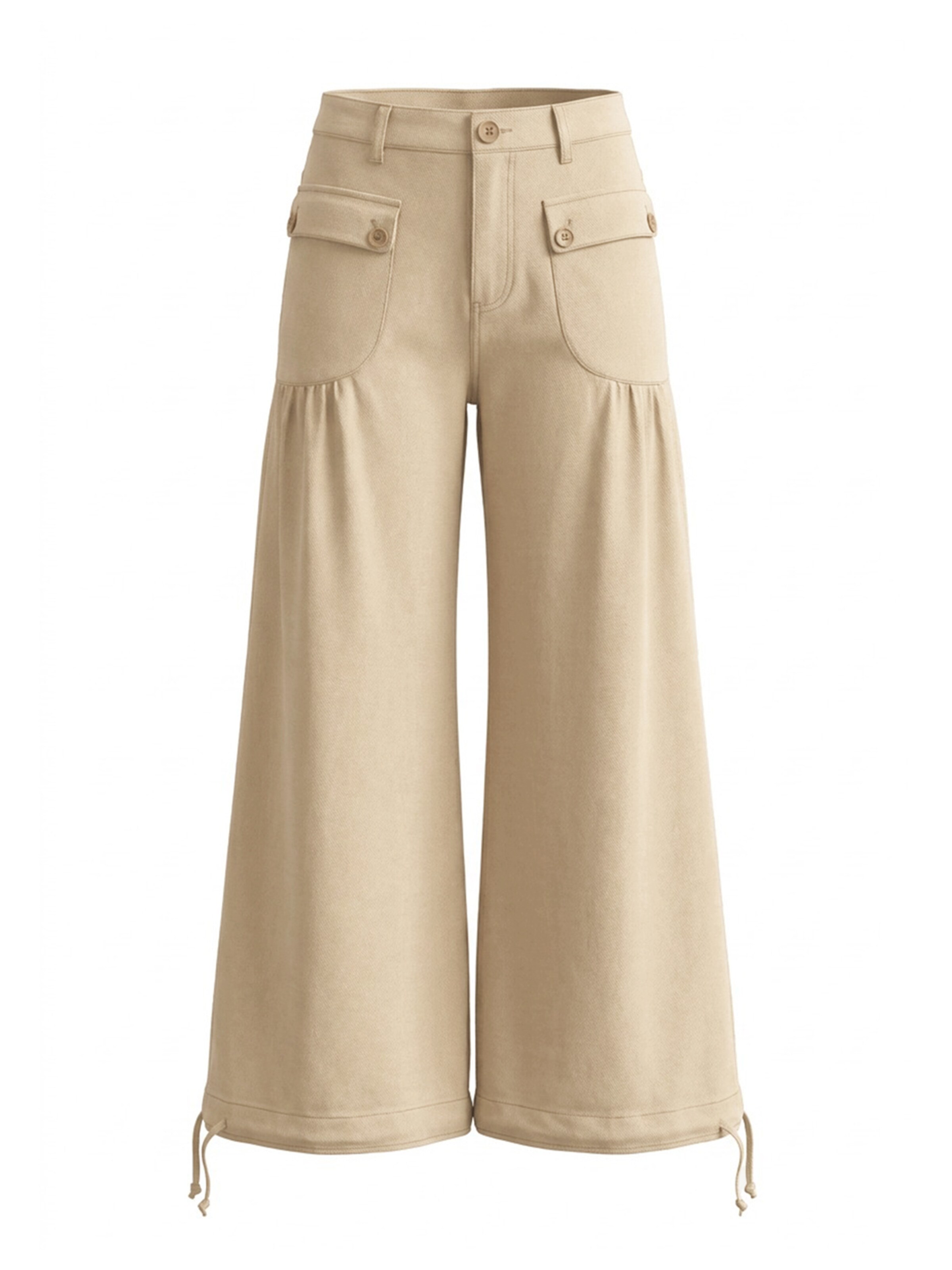 Imily Bela Wide leg Jeans in Green: front
