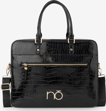 Sac d’ordinateur portable 'Eloquera' NOBO en noir : devant