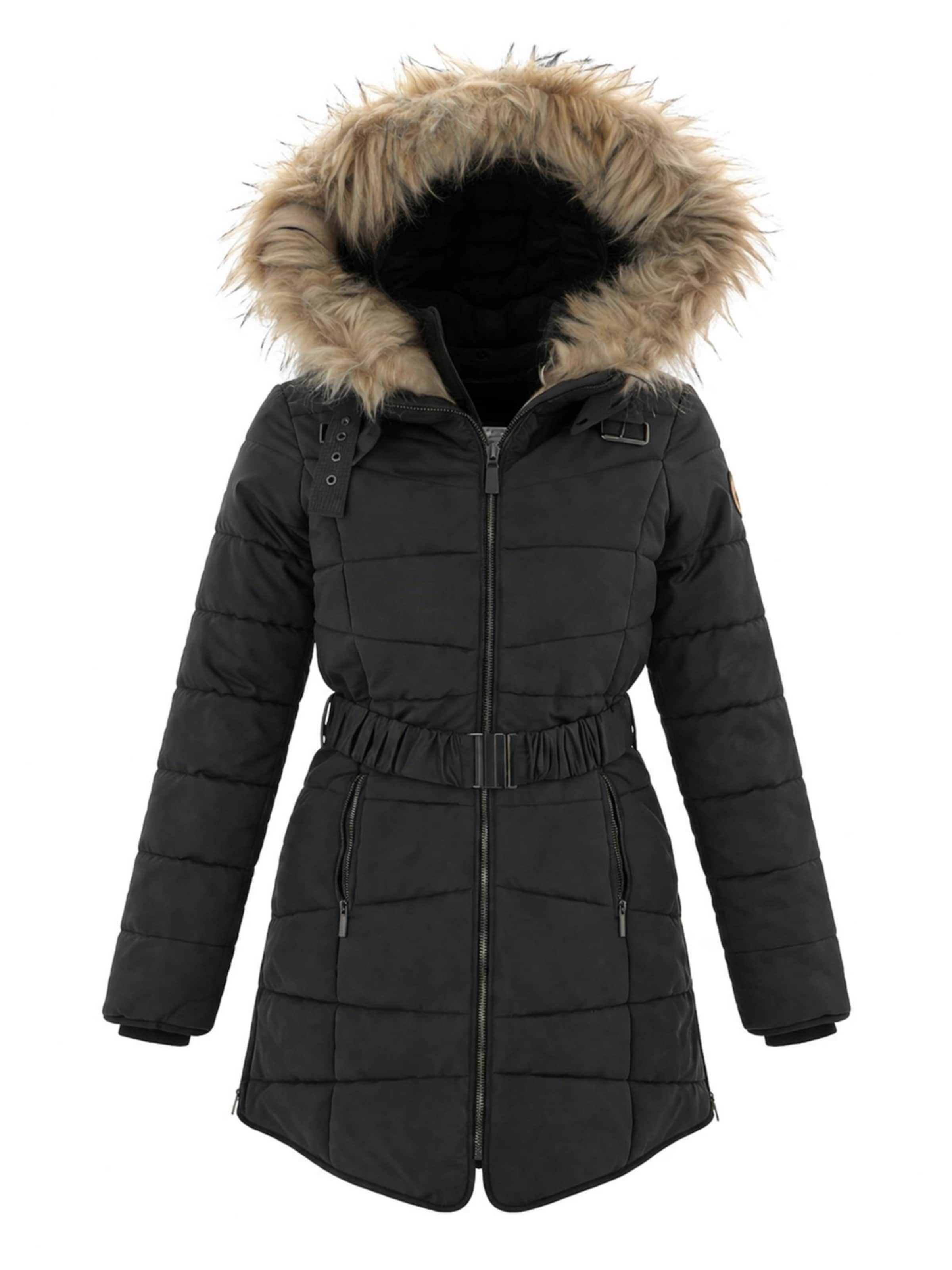 LEAFLETIC Winter jacket 'Leafletic Women’s Jacket' in Black: front