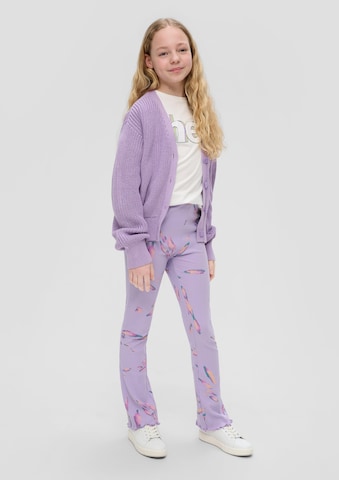 s.Oliver Flared Leggings in Purple