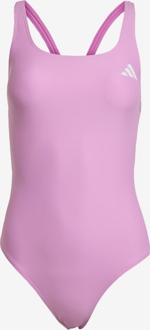 Bustier Maillot de bain sport 'Ess' ADIDAS PERFORMANCE en violet : devant