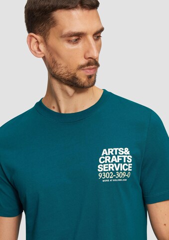 T-Shirt s.Oliver en bleu