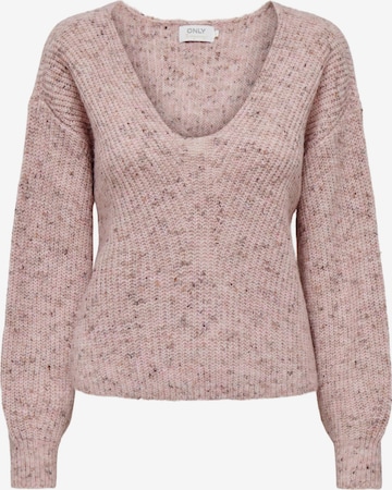 ONLY Sweater 'Veneda' in Pink: front