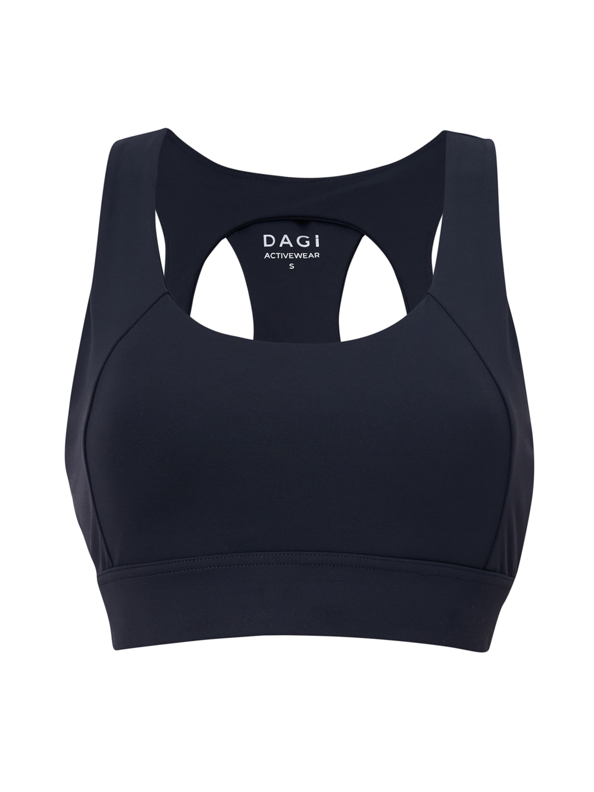 Dagi Soutien-gorge de sport en noir, Vue avec produit