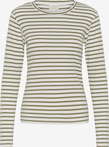 T-shirt 'Liddy' Kaffe en blanc : devant