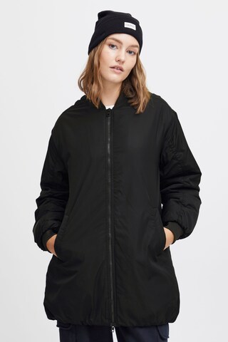 Oxmo Between-Season Jacket 'Camille' in Black: front