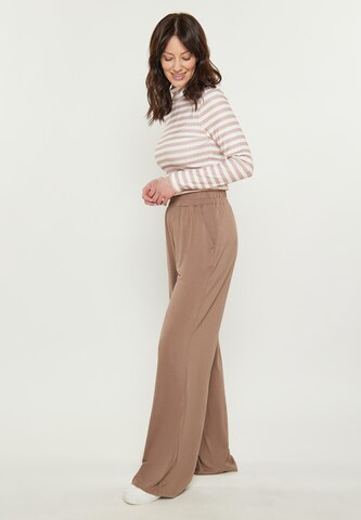 usha BLUE LABEL Loosefit Broek in Bruin
