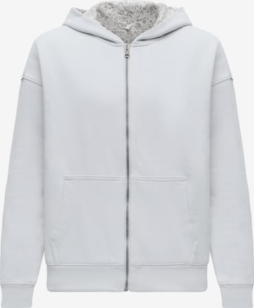HOLLISTER Sweat jacket in Grey: front