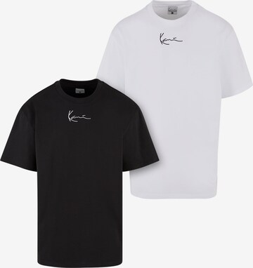 Karl Kani - Camiseta 'Essential' en negro: frente