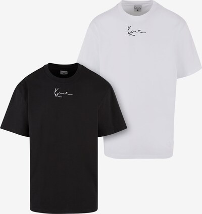 Karl Kani T-Shirt 'Essential' in schwarz / weiß, Produktansicht