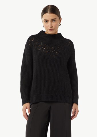 COMMA Pullover in Schwarz: Vorderseite
