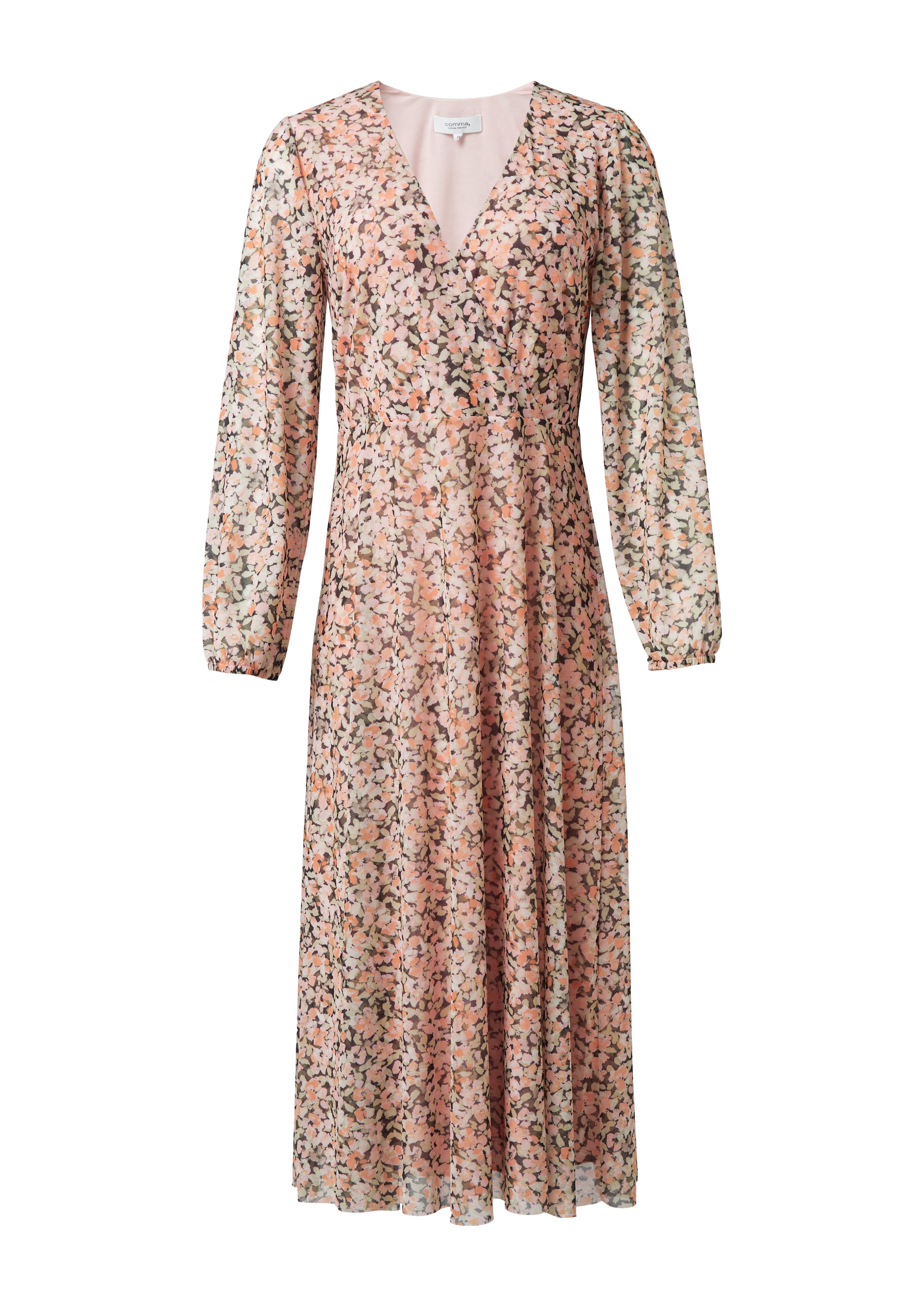 rozā comma casual identity Kleita: no priekšpuses