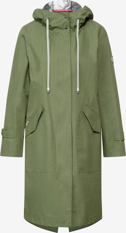 STREET ONE Between-Seasons Coat in Green: front