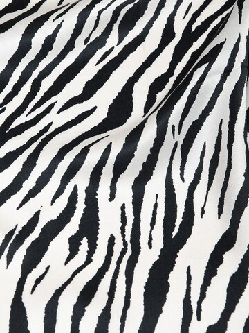 Sciarpa 'Seidentuch Zebra' di MayTree in nero