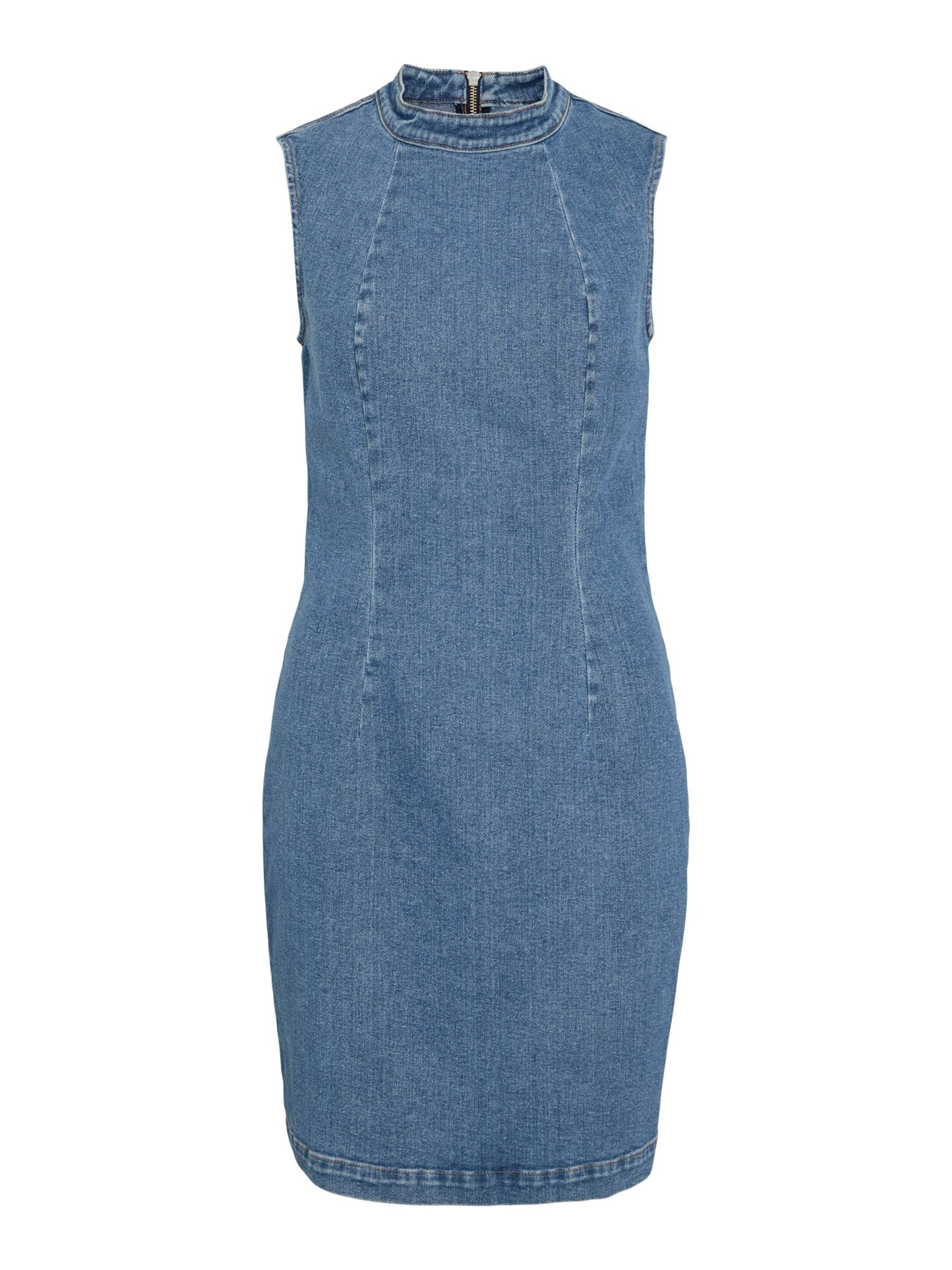 VILA Jurk 'VINona' in Blauw: voorkant