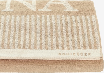 SCHIESSER Handtuch 'Rom' in Beige: Vorderseite
