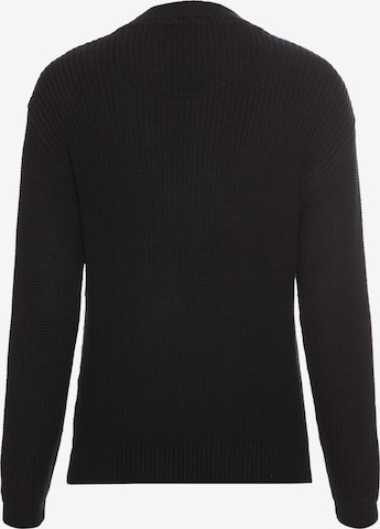 LAURA SCOTT Sweater in Black: front