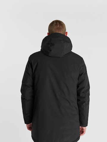 Le Temps Des Cerises Winterparka 'ORVA' in Zwart: terug