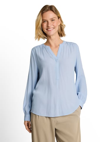 TOM TAILOR - Blusa en azul: frente