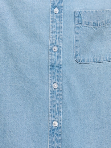 Coupe regular Chemise 'OSJOrson' Only & Sons Junior en bleu