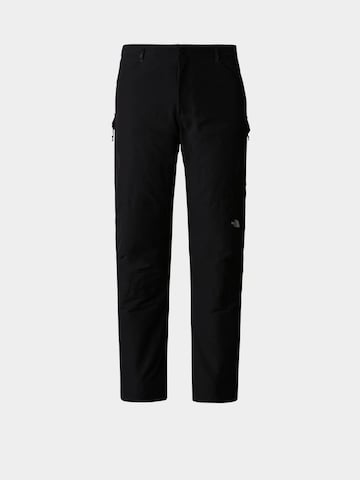 regular Pantaloni di THE NORTH FACE in nero: frontale