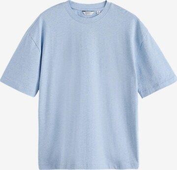 Next T-Shirt in Blau: Vorderseite