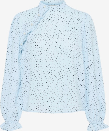 ICHI Blouse 'Tanya' in Blue: front