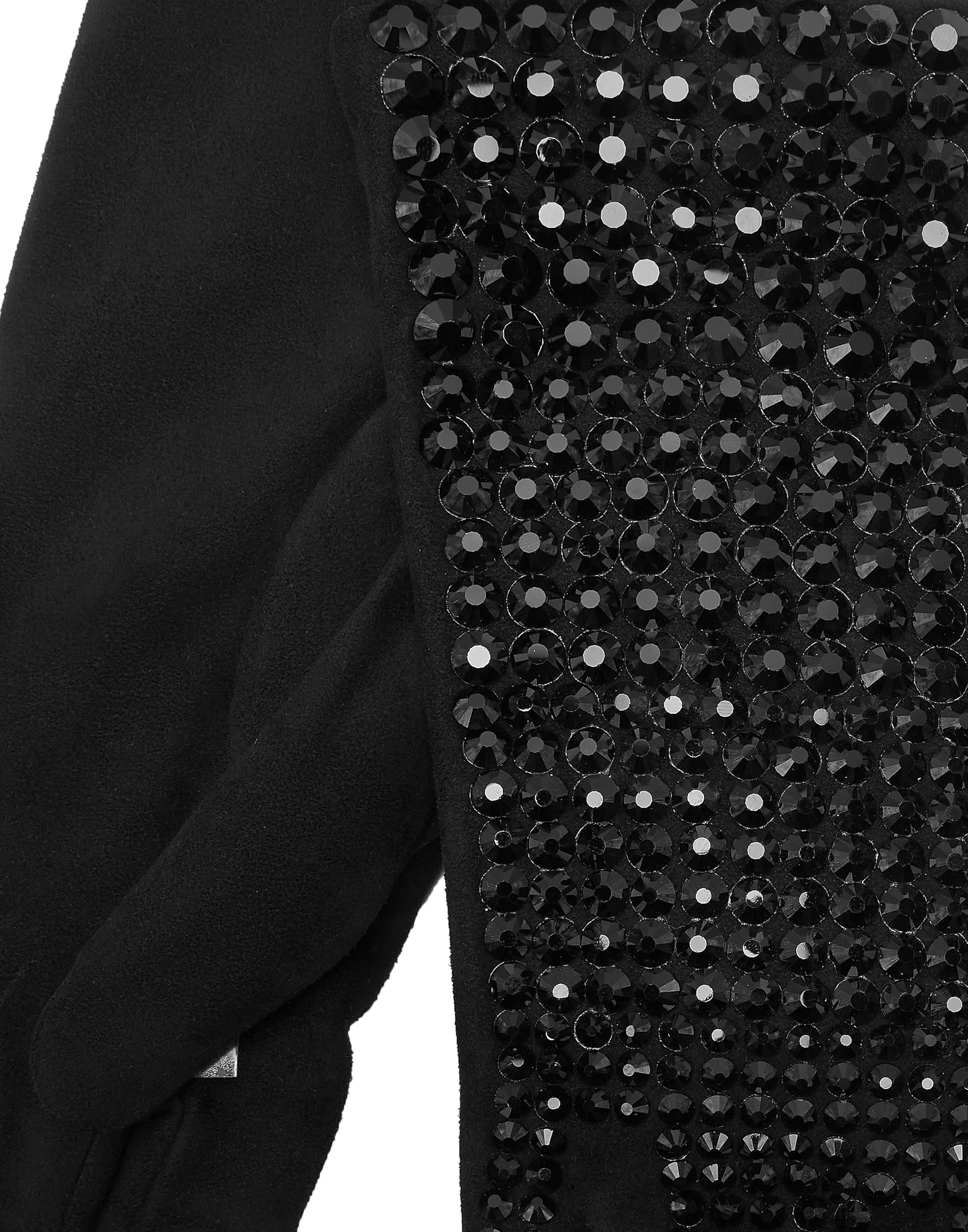 Philipp Plein - Guantes con dedos en negro