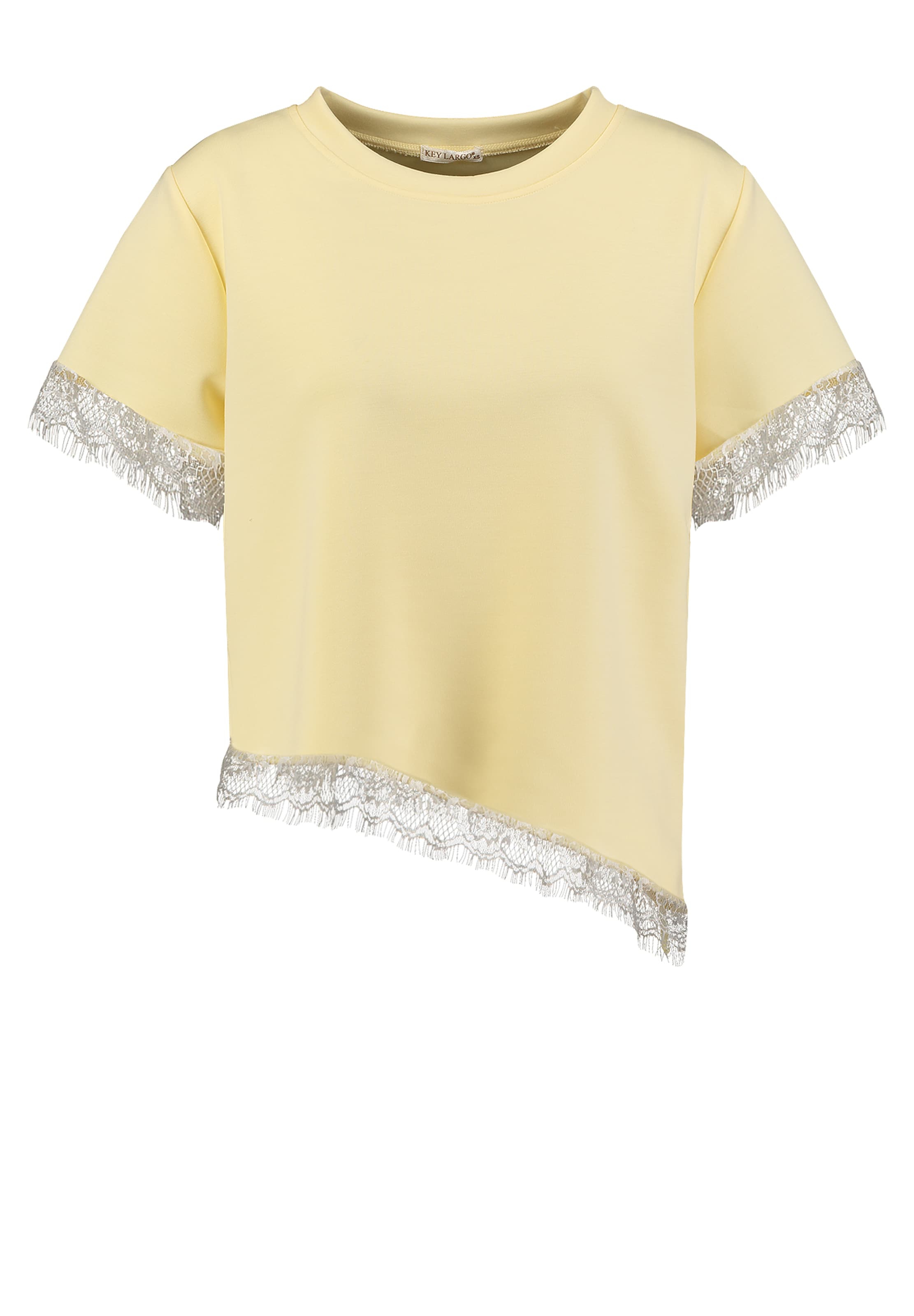 Key Largo Футболка 'LOLITA' в Желтый: спереди