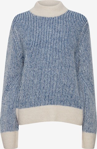 ICHI Sweater 'Kamara' in Blue: front