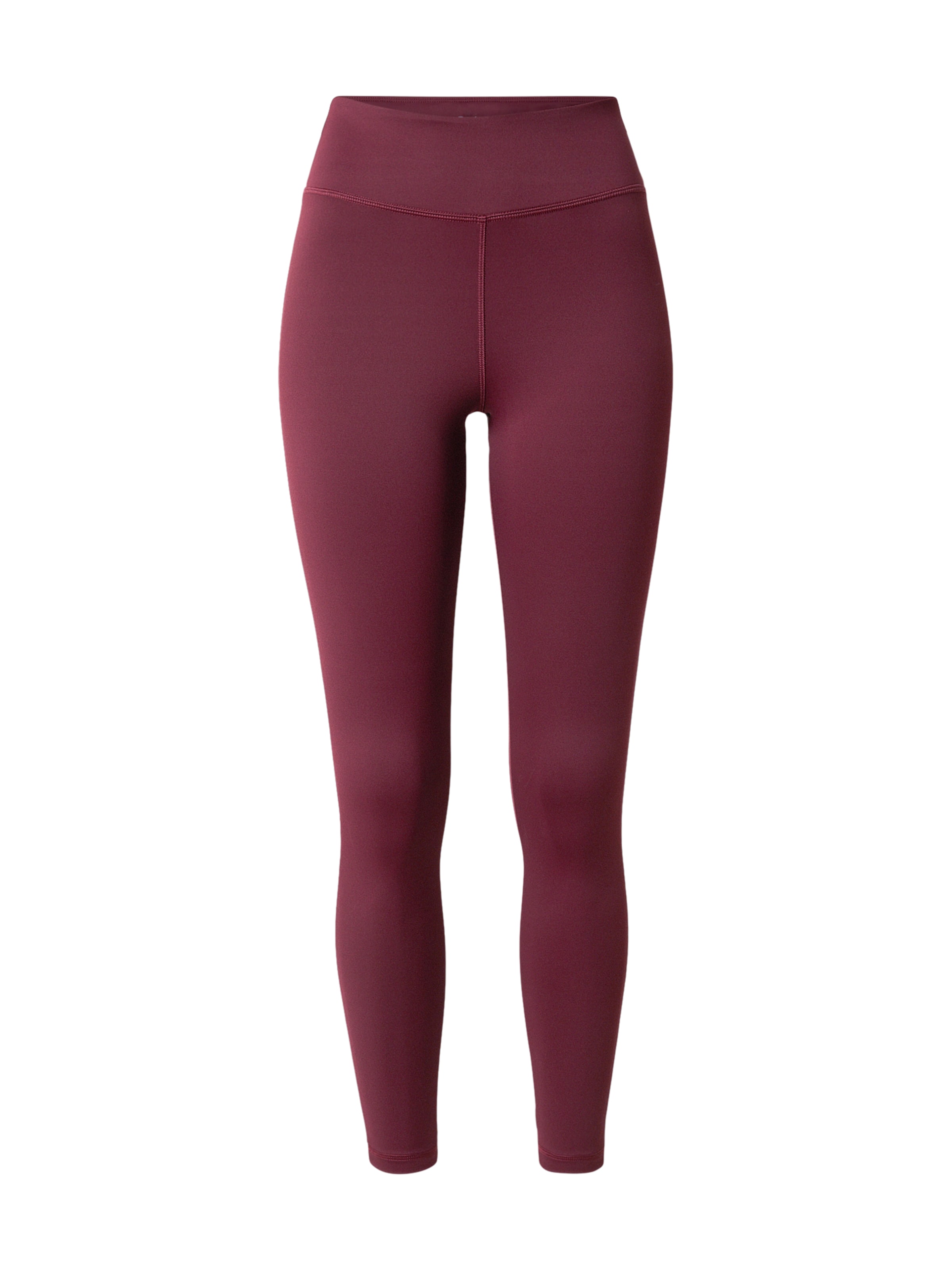 Reebok Skinny Workout Pants 'LUX' in Red: front