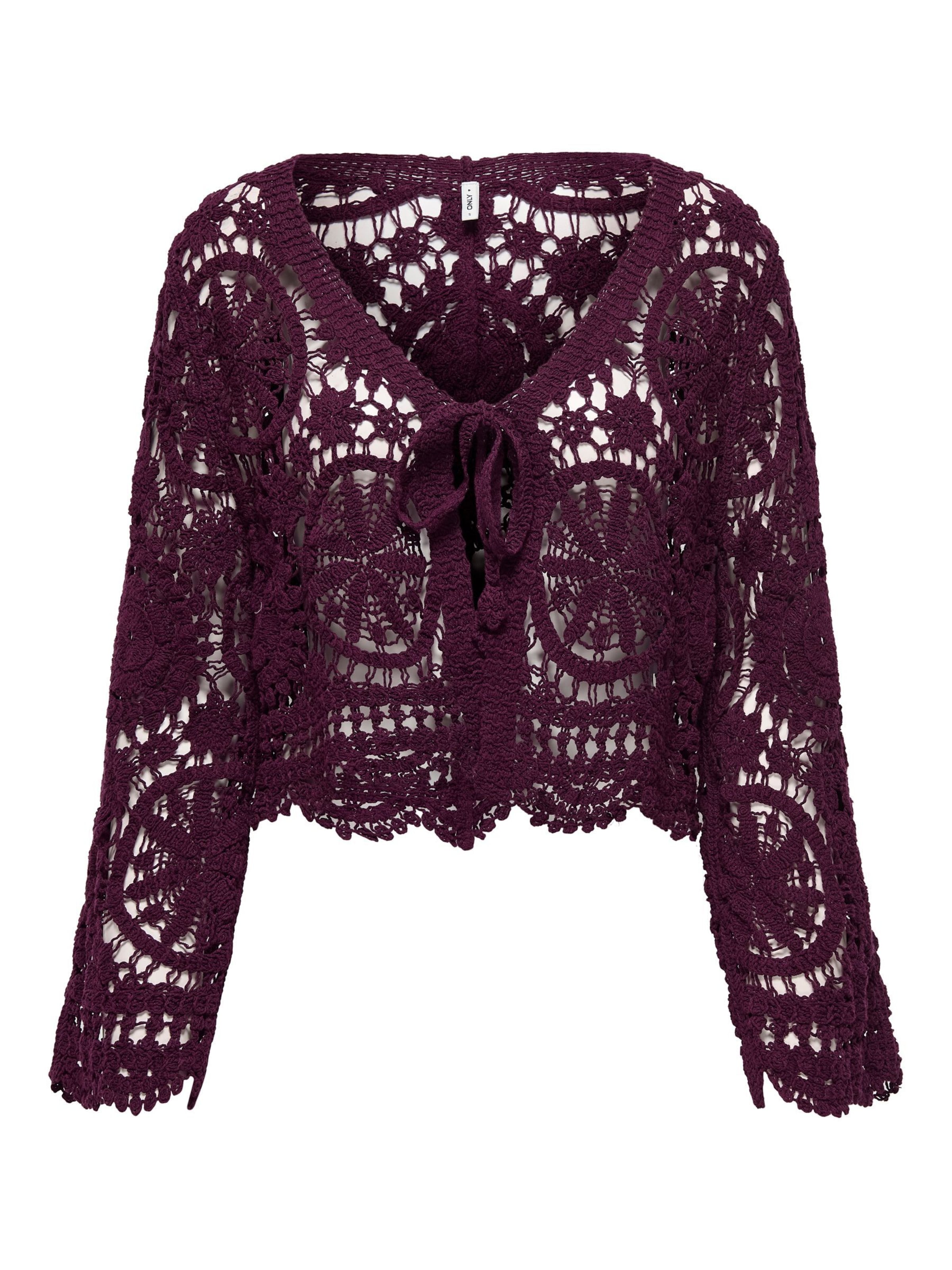 ONLY - Cárdigan 'ONLWaterly' en rojo: frente