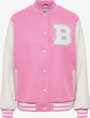 ONLY Between-Season Jacket 'Silja' in Pink: front