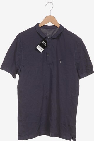 AllSaints Poloshirt XXL in Blau: predná strana