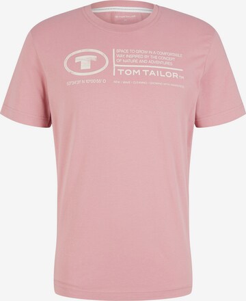 TOM TAILOR Shirt in Roze: voorkant