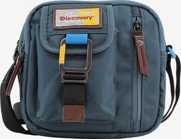 Discovery Shoulder Bag in Blue: front