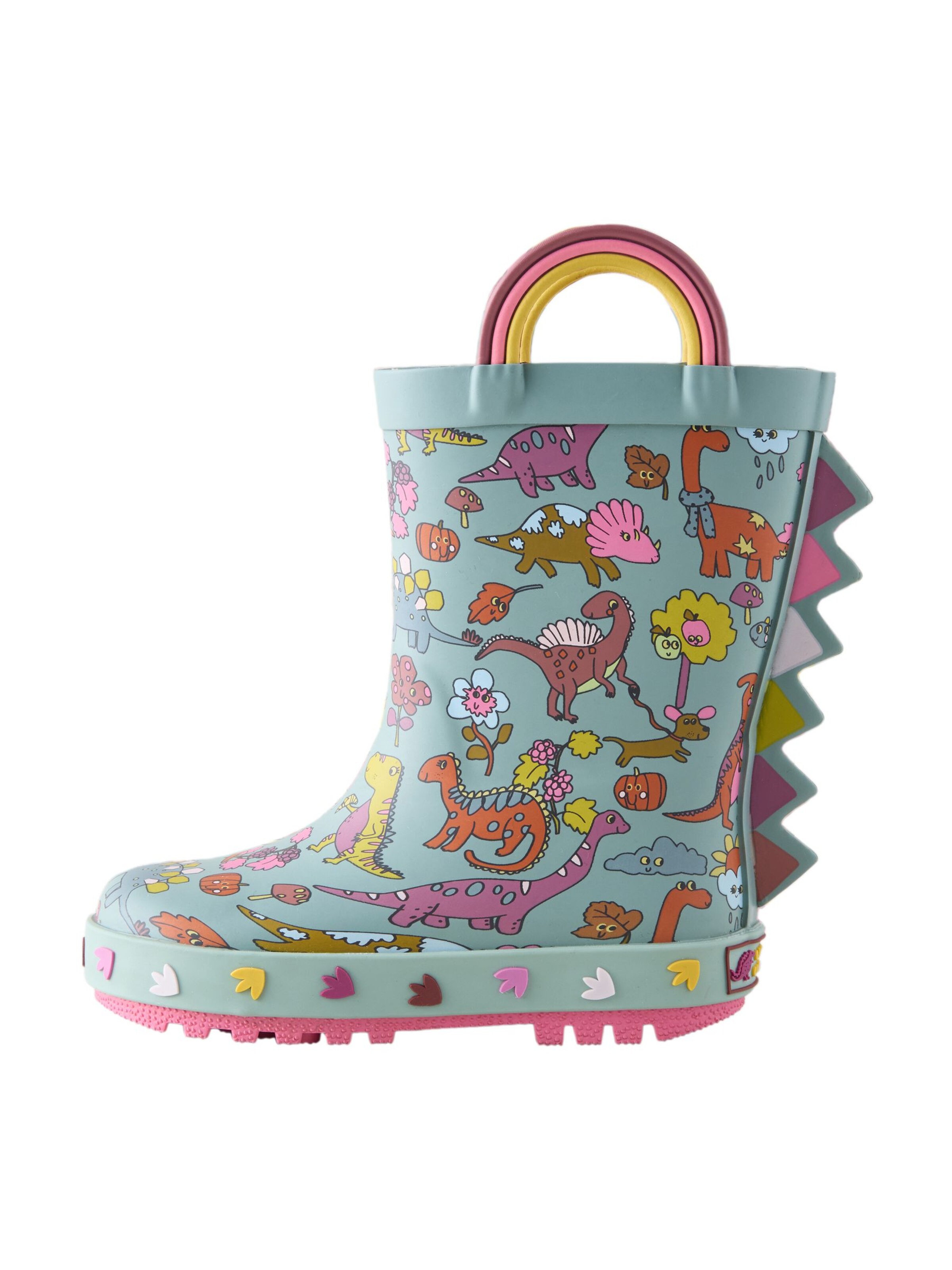 Bottes en caoutchouc Next en bleu : devant