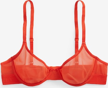 Polo Ralph Lauren Balconette BH ' UNLINED DEMI BRA ' in Oranje: voorkant