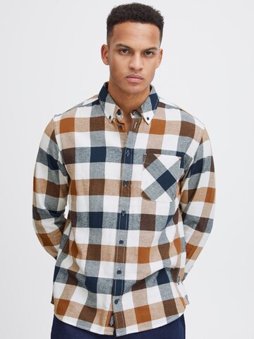 BLEND - Ajuste regular Camisa en azul: frente
